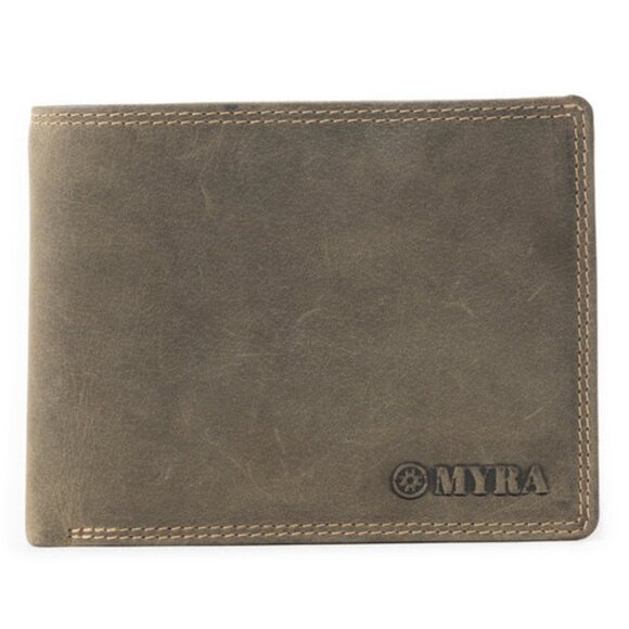 Myra Bag - Ridgetown Trail Men's Wallet In Olive Green - Picture 1 of 9